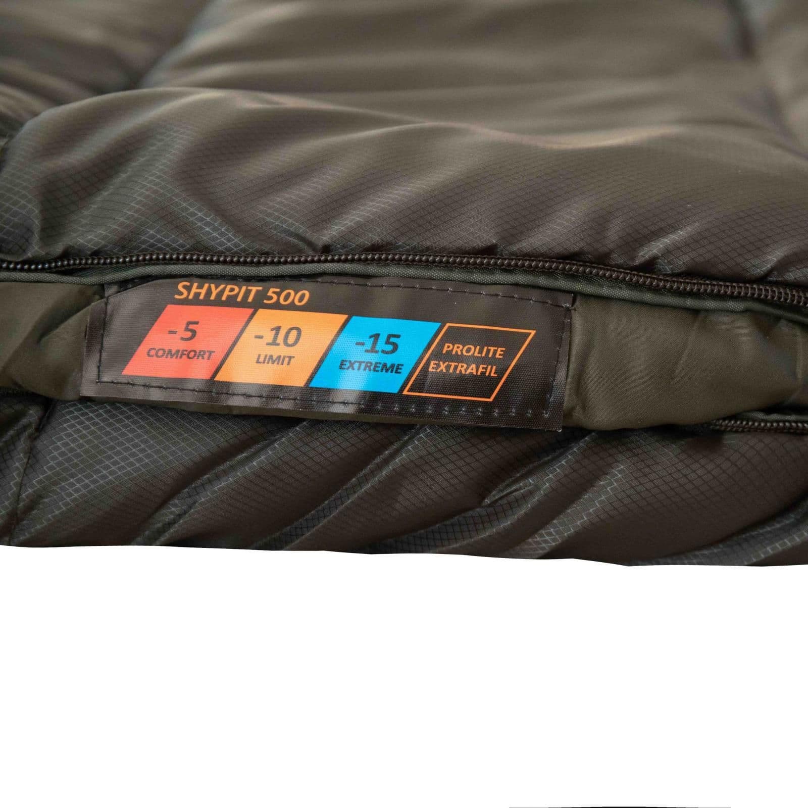Спальный мешок Tramp Shypit 500 одеяло с капюшом левый olive 220/80 UTRS-062R — 4