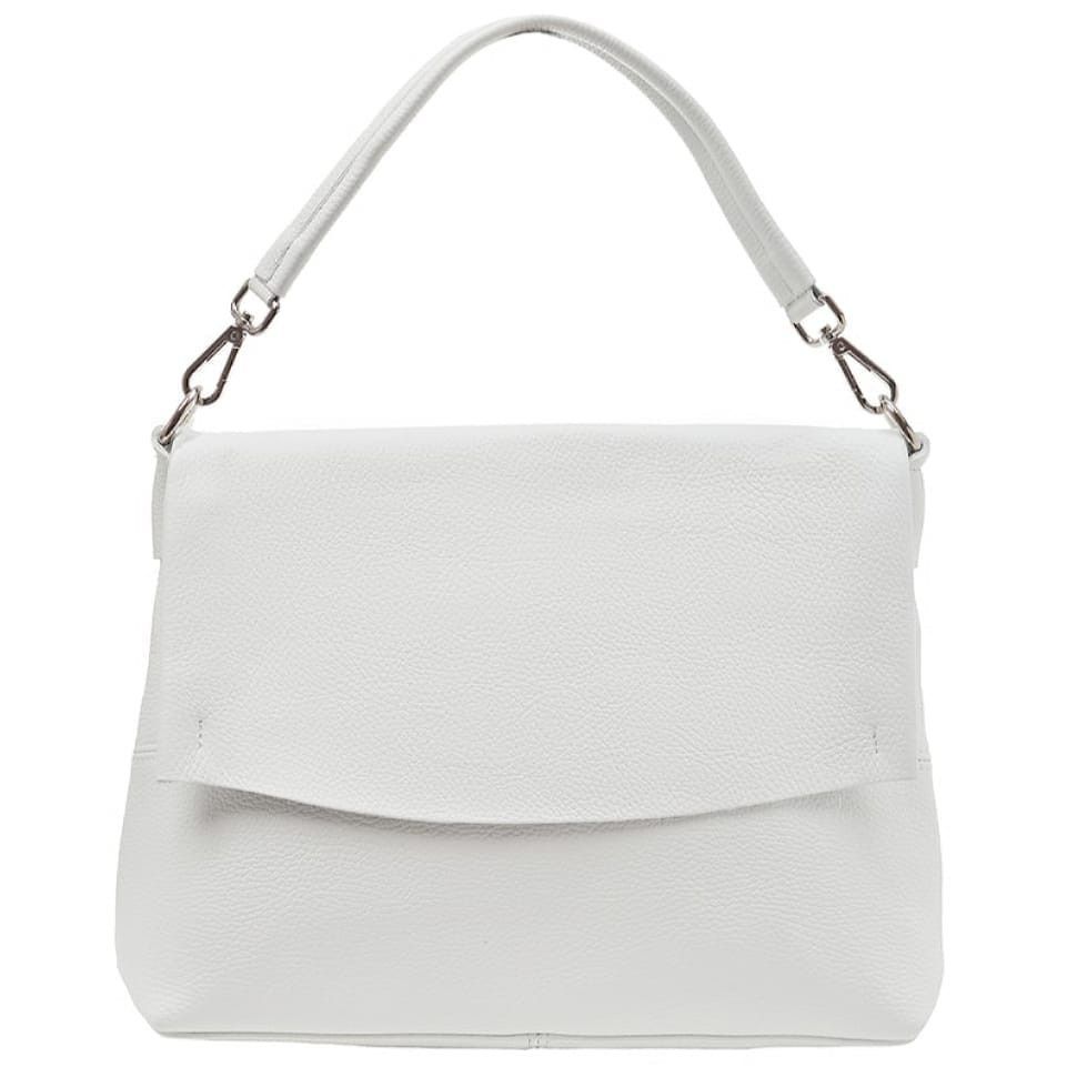 Кожаная женская сумка Virginia Conti Italy - Art03180white