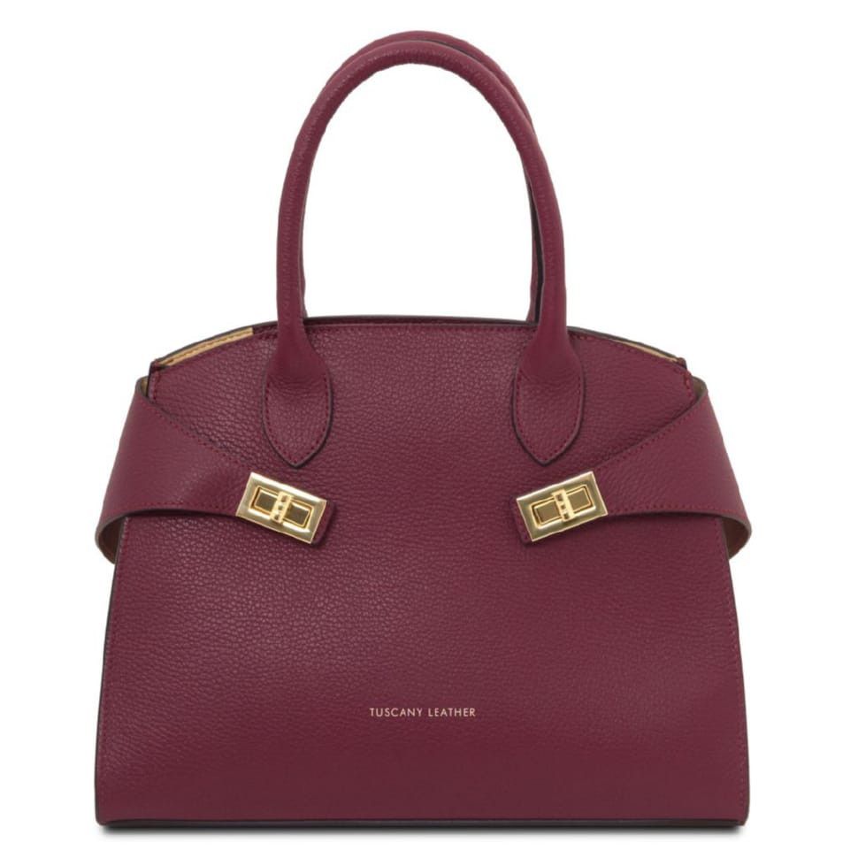 Кожаная сумка Coccola Tuscany TL142421 (Bordeaux)