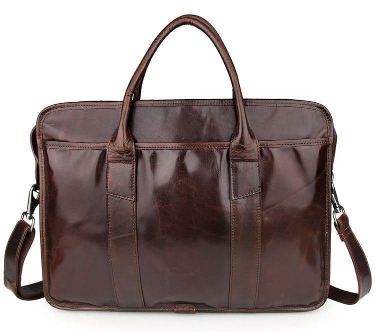 Сумка портфель з високоякісної шкіри John McDee JD7321C — 3
