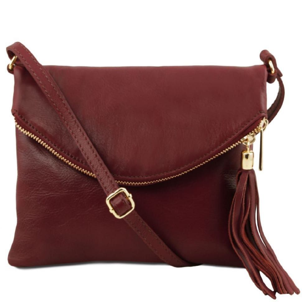 Женская кожаная сумка Tuscany Leather Young Bag TL141153 (Bordeaux)