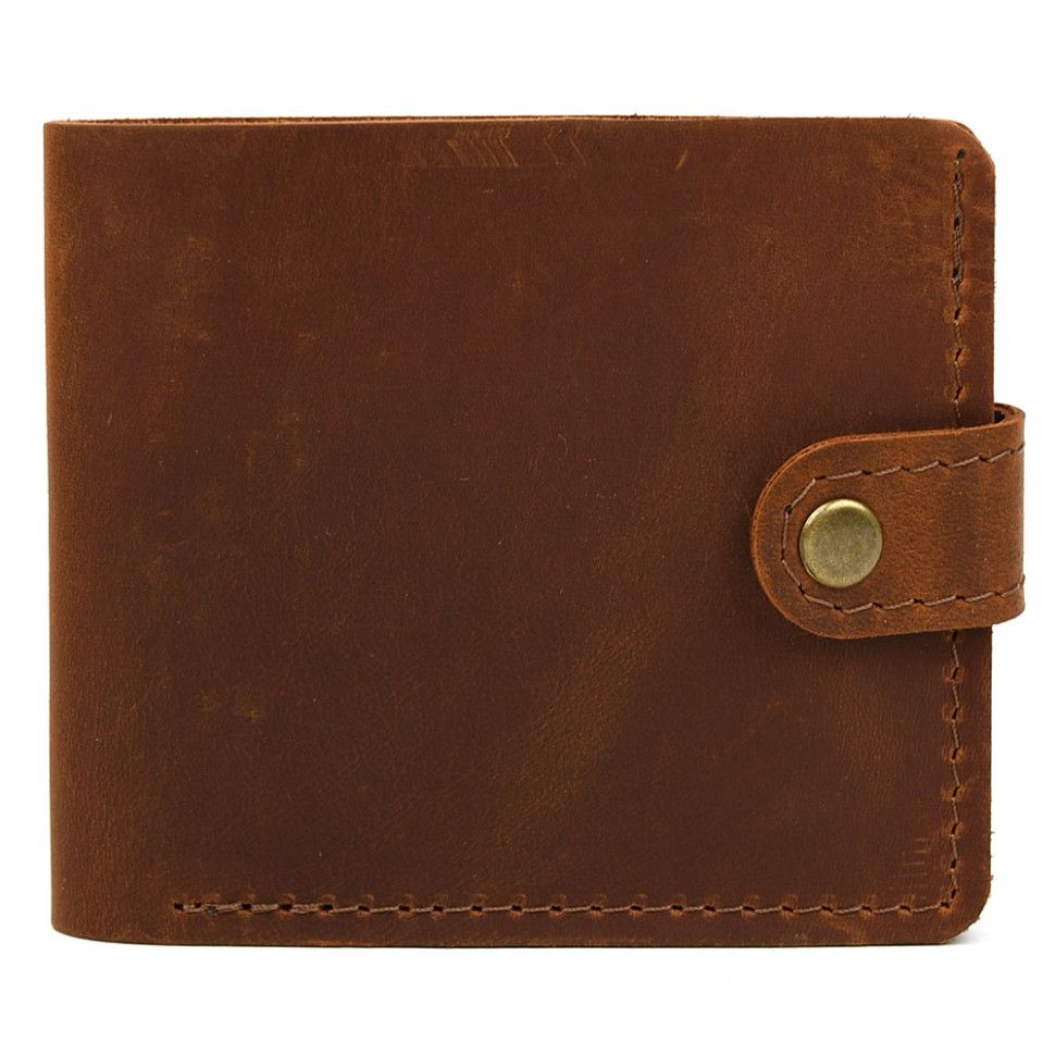 Кошелек мужской кожаный TARWA RB-wall-005 коньячный