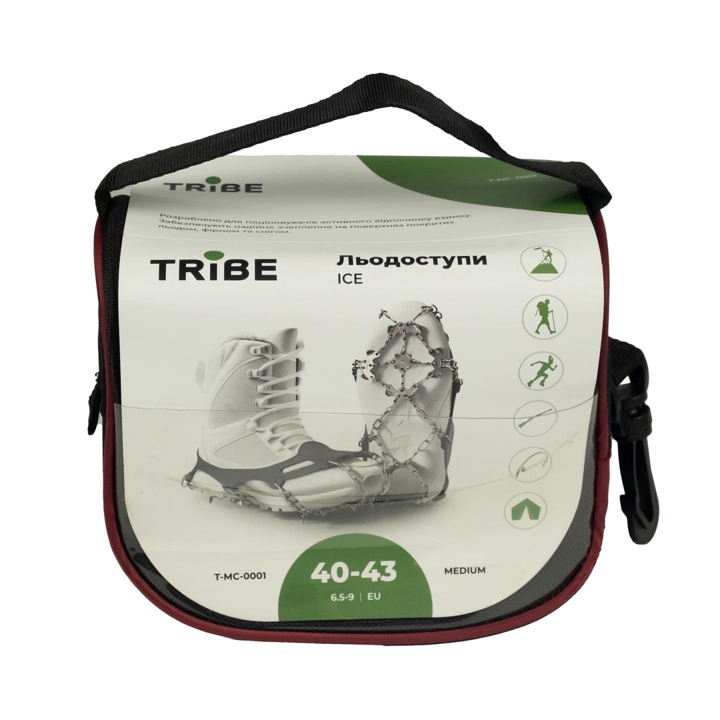 Льодоступи Tribe Ice T-MC-0001-M-black — 3