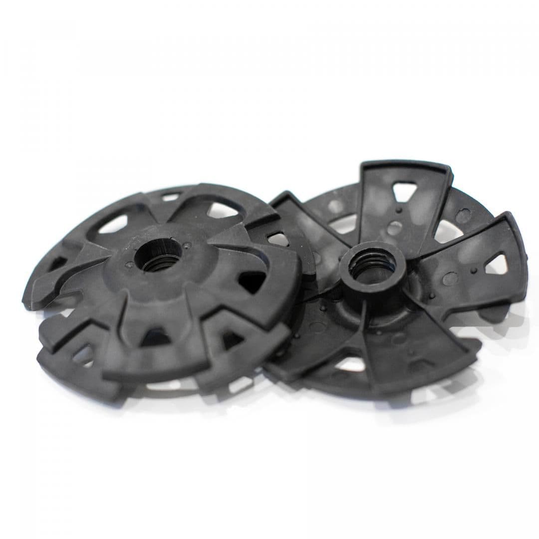 Кільця для палиць Tribe сніжні Ø 10 см (пара) T-MF-0008-black — 4