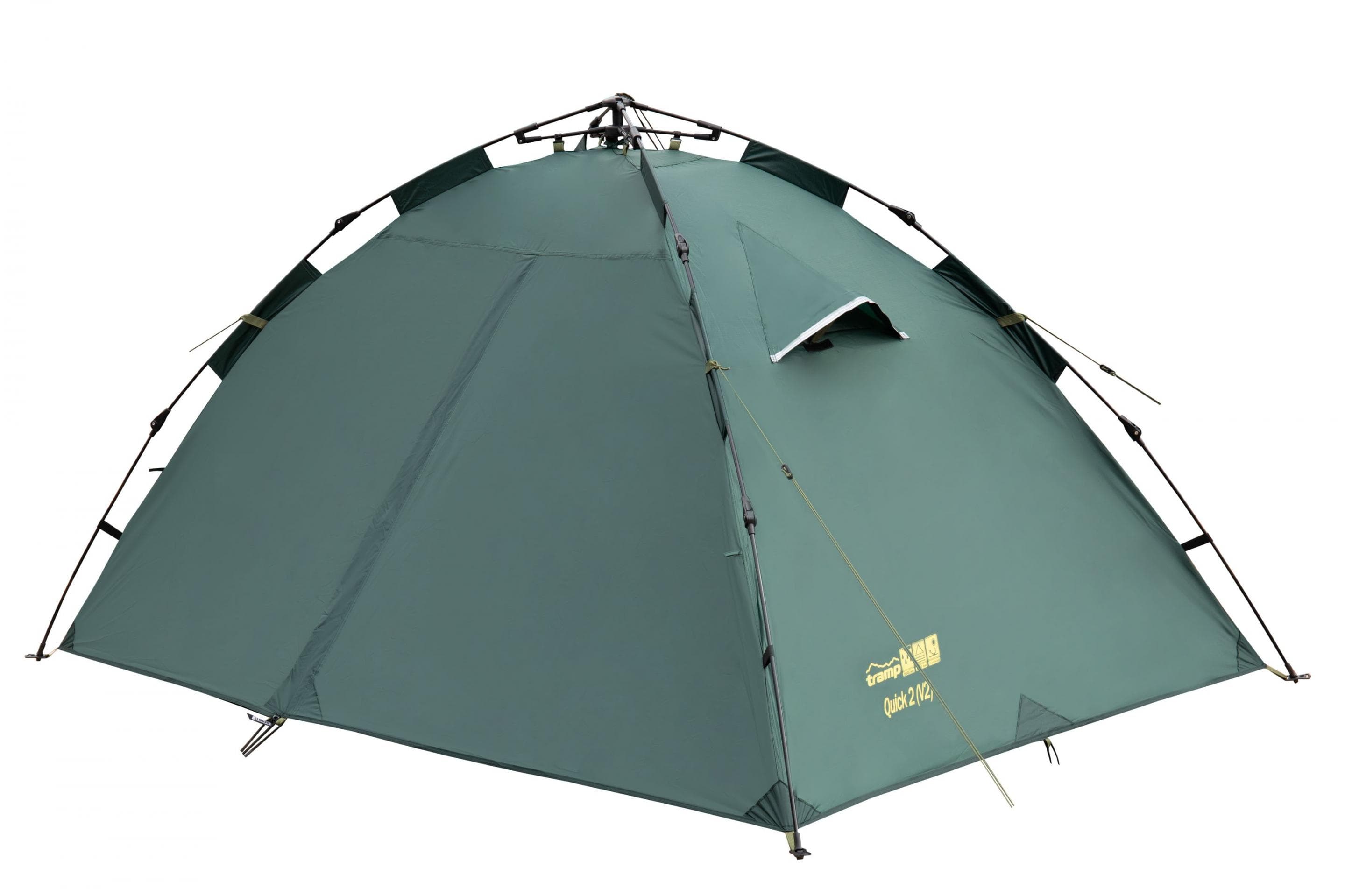 Намет Tramp Quick 2 (v2) green UTRT-096 — 1