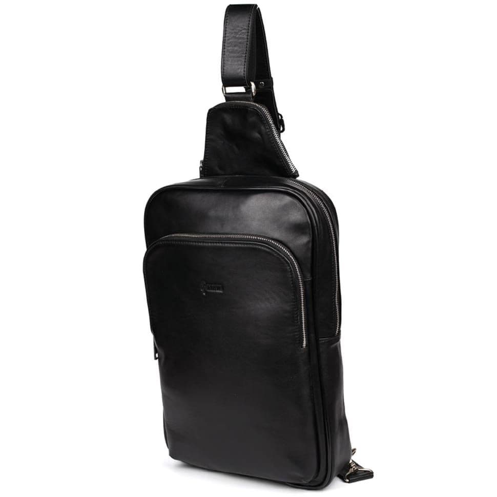 XL слінг, шкіряний рюкзак на одне плече TARWA GA-0105XL-4lx — 3