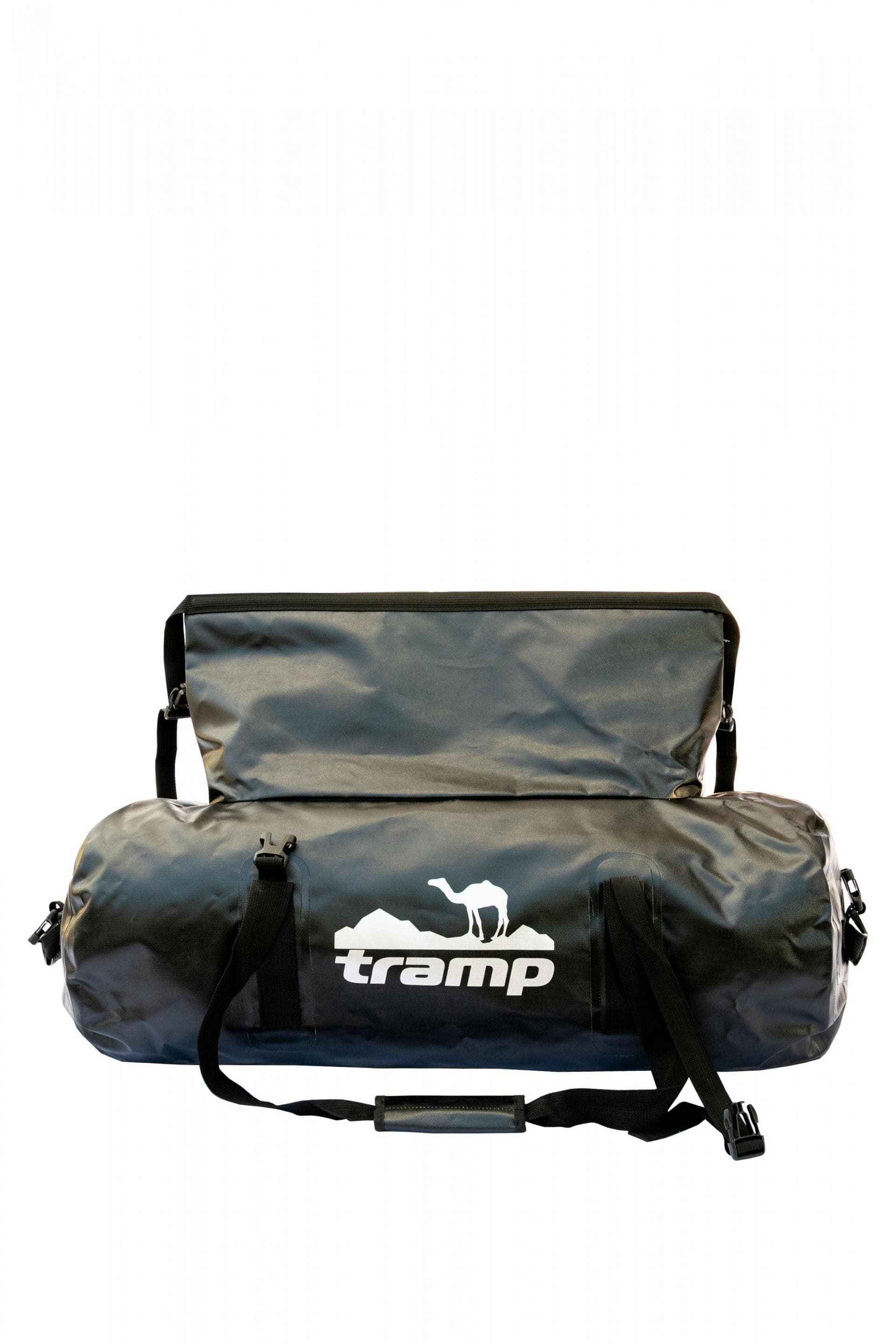 Гермосумка TRAMP PVC black 40л UTRA-204 — 2