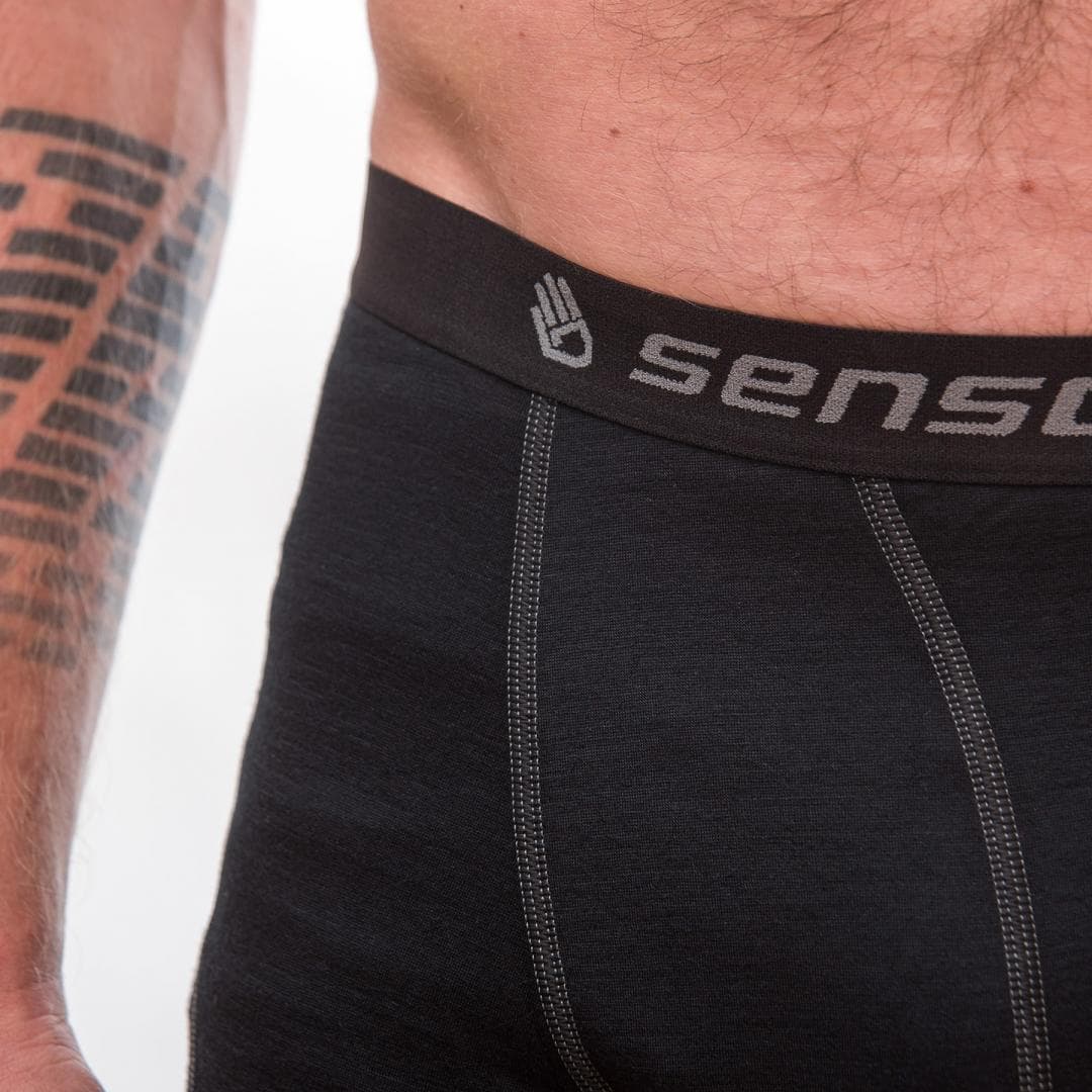 Термотруси чоловічі Sensor Merino Active black 12110021, SM21MA-black-XXXL — 4