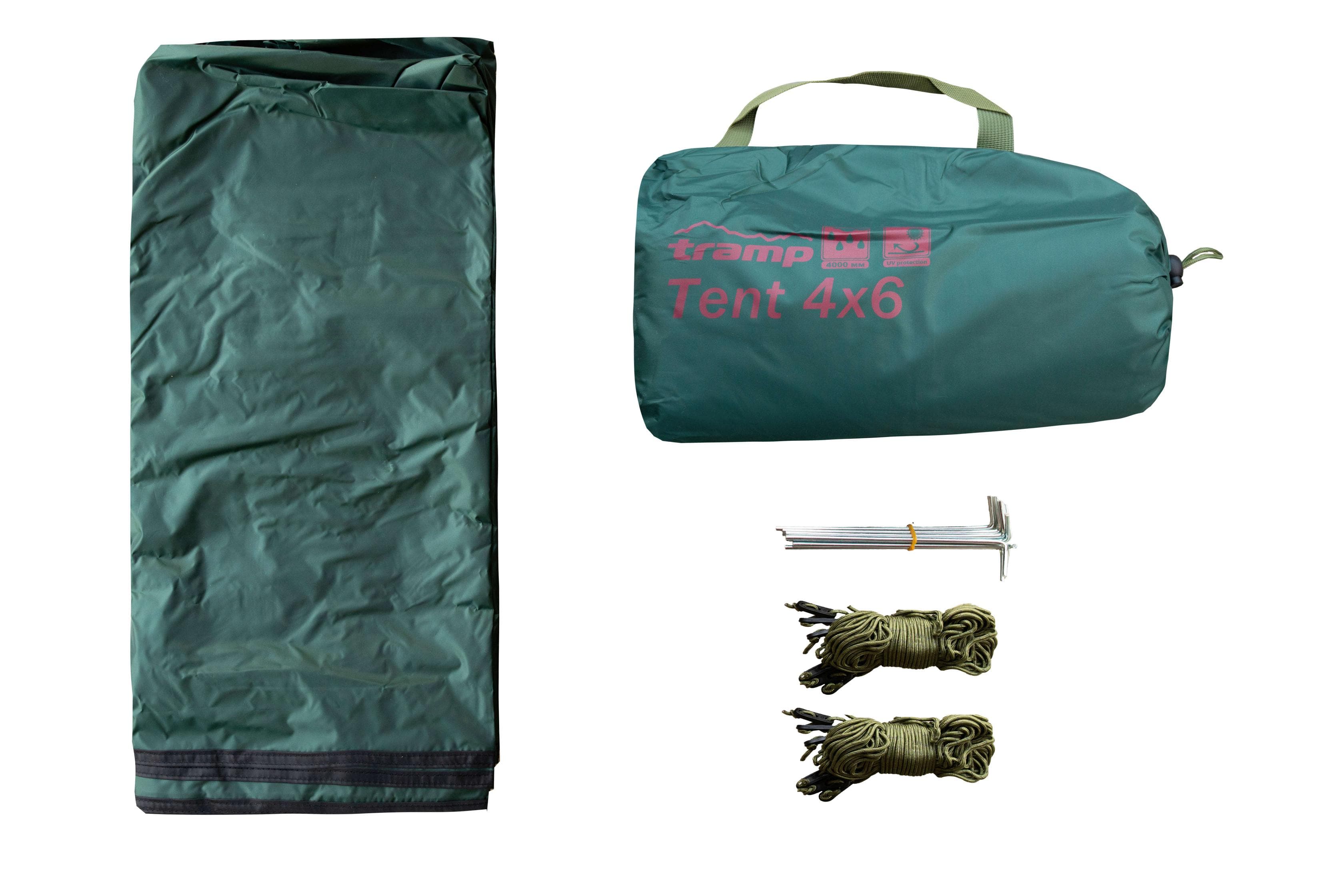 Тент Tramp Tent 3 х 5 green UTRT-101 — 3