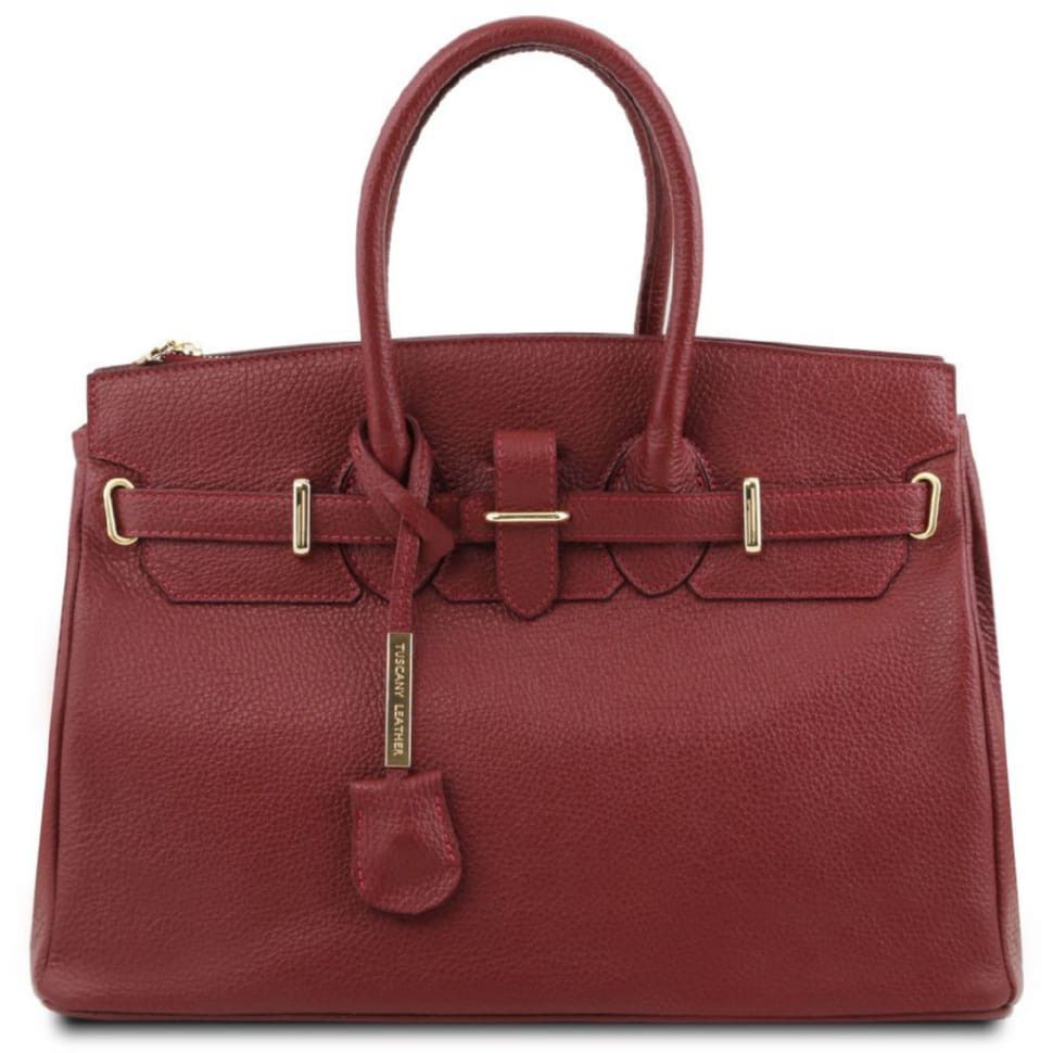 TL Bag Кожаная сумка женская Tuscany TL141529 (Красный)