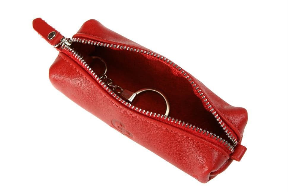 Ключниця глянець Grande Pelle 40266112 бордова — 2