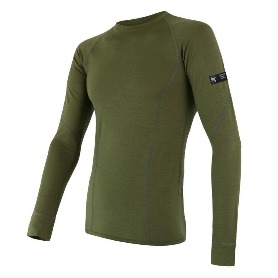 Термофутболка чоловіча Sensor Merino Active LS safari 17200019, SM11MA-safari-XXL — 1