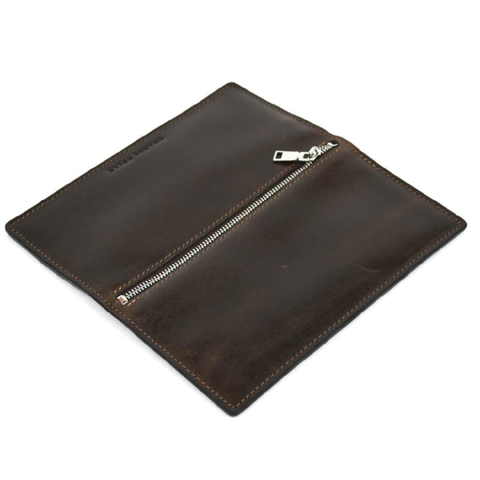 Кошелек клатч мужской кожаный на молнии Grande Pelle 520620 — 4