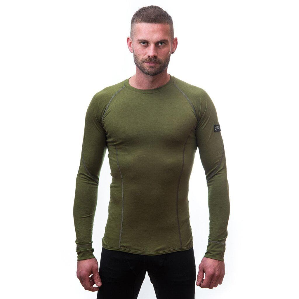 Термофутболка чоловіча Sensor Merino Active LS safari 17200019, SM11MA-safari-XXL — 3