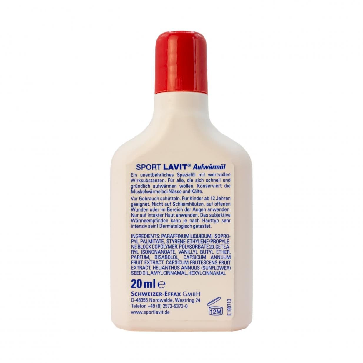 Масло для розігріву м’язів Sport Lavit Sportoil Aktiv 20ml Mini — 2