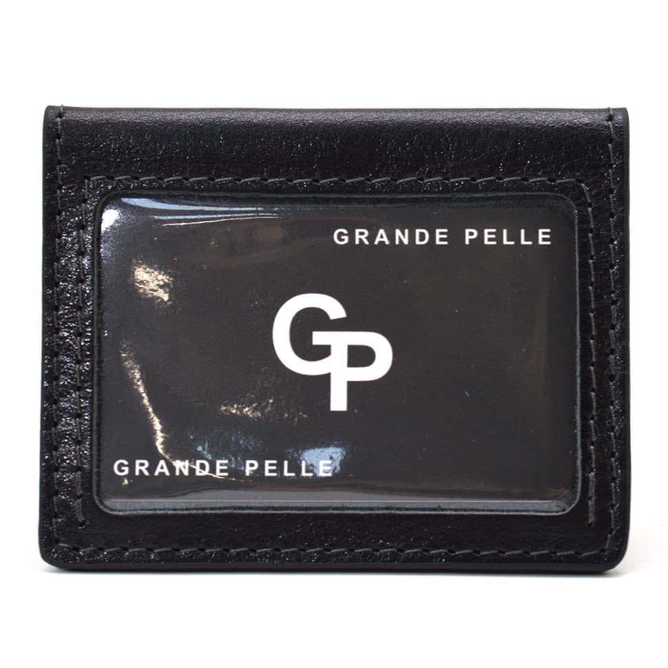 Обкладинка на автодокументи шкіряна Grande Pelle 224610 гладка — 4