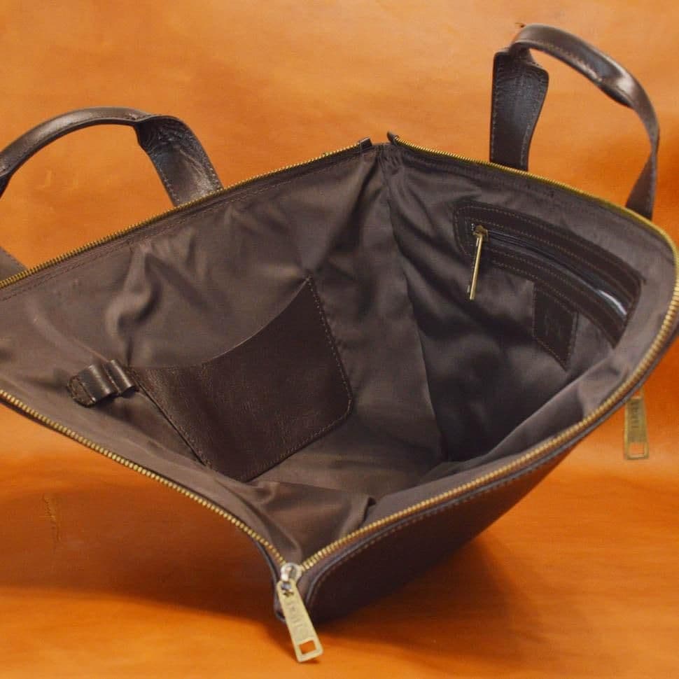 Папка шкіряна портфолио з ручками для документів А4 TARWA GC-0017-4lx — 3