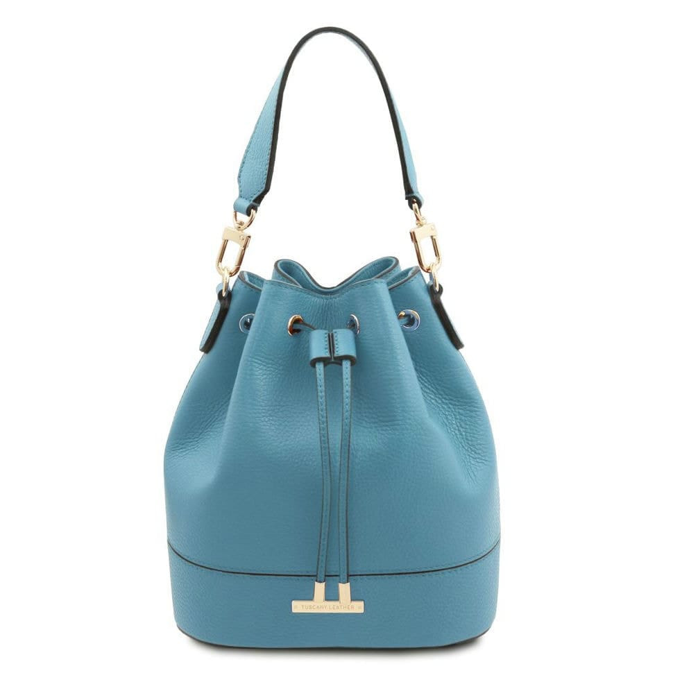 Женская сумка - ведро TL142146 (bucket bag) от Tuscany (Голубой)