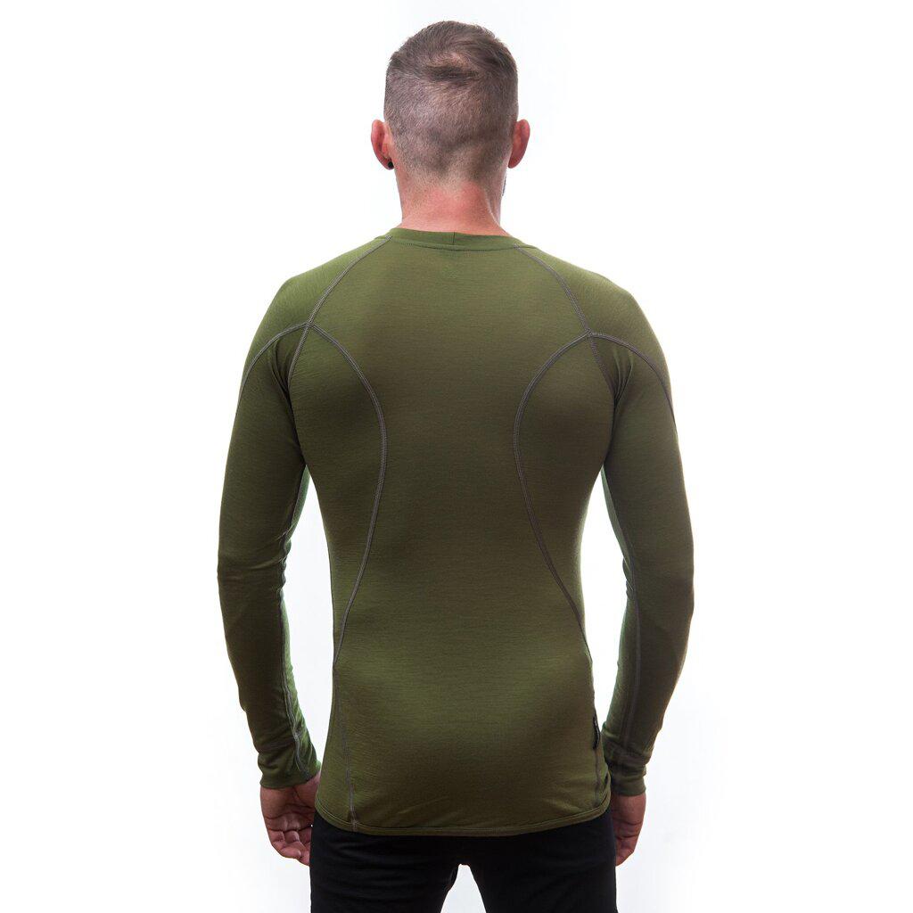 Термофутболка чоловіча Sensor Merino Active LS safari 17200019, SM11MA-safari-XXL — 4