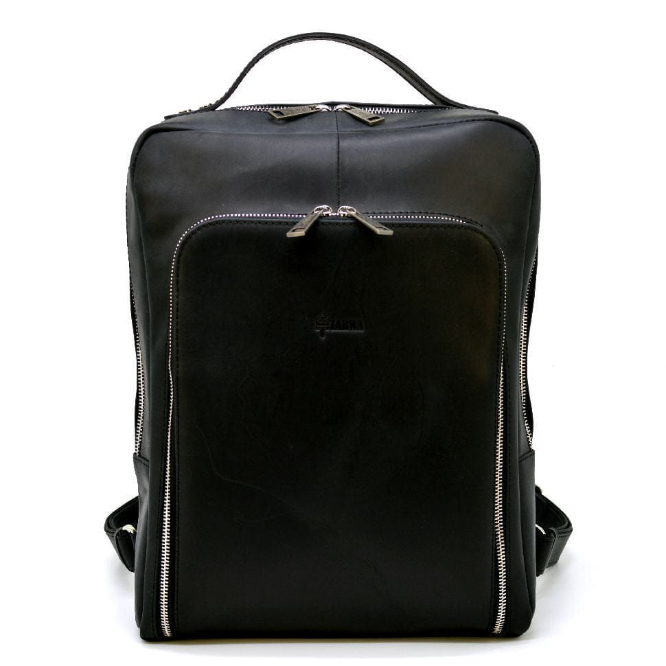 Статусный кожаный рюкзак для ноутбука 14" RA-1239-4lx TARWA — 3