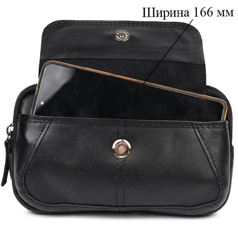 Напоясный чехол TARWA GA-1366-3md для смартфона, из кожи Наппа — 2