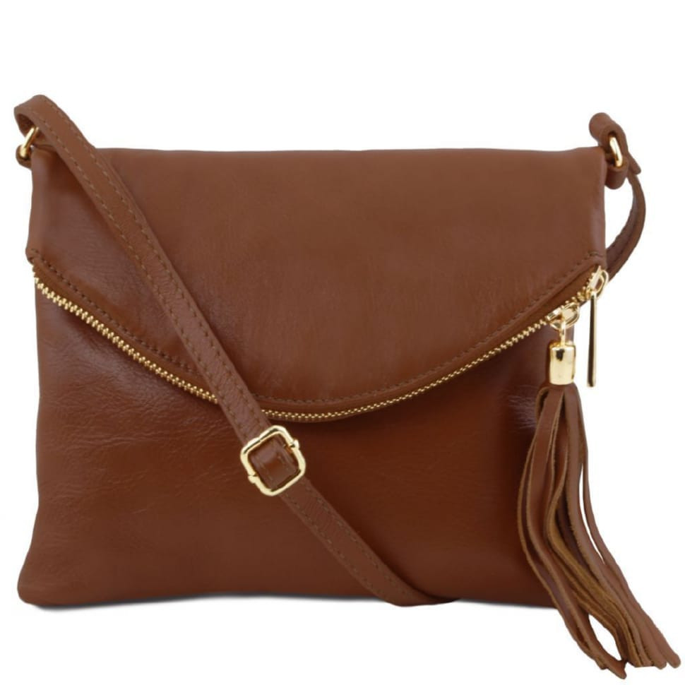 Женская кожаная сумка Tuscany Leather Young Bag TL141153 (Cinnamon) — фото 1
