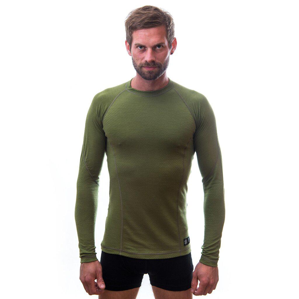 Термофутболка чоловіча Sensor Merino DF LS safari 17200031, SM11M-safari-XXL — 3