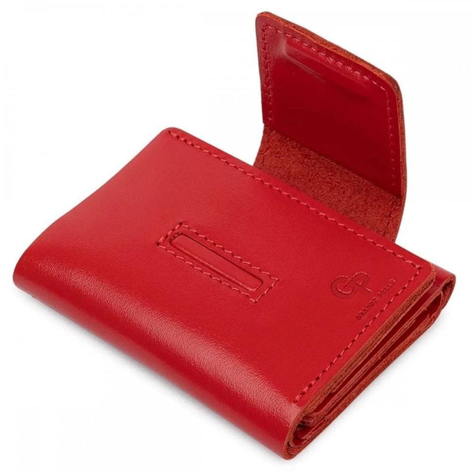 Портмоне, глянец, красное Grande Pelle 504660 — 2
