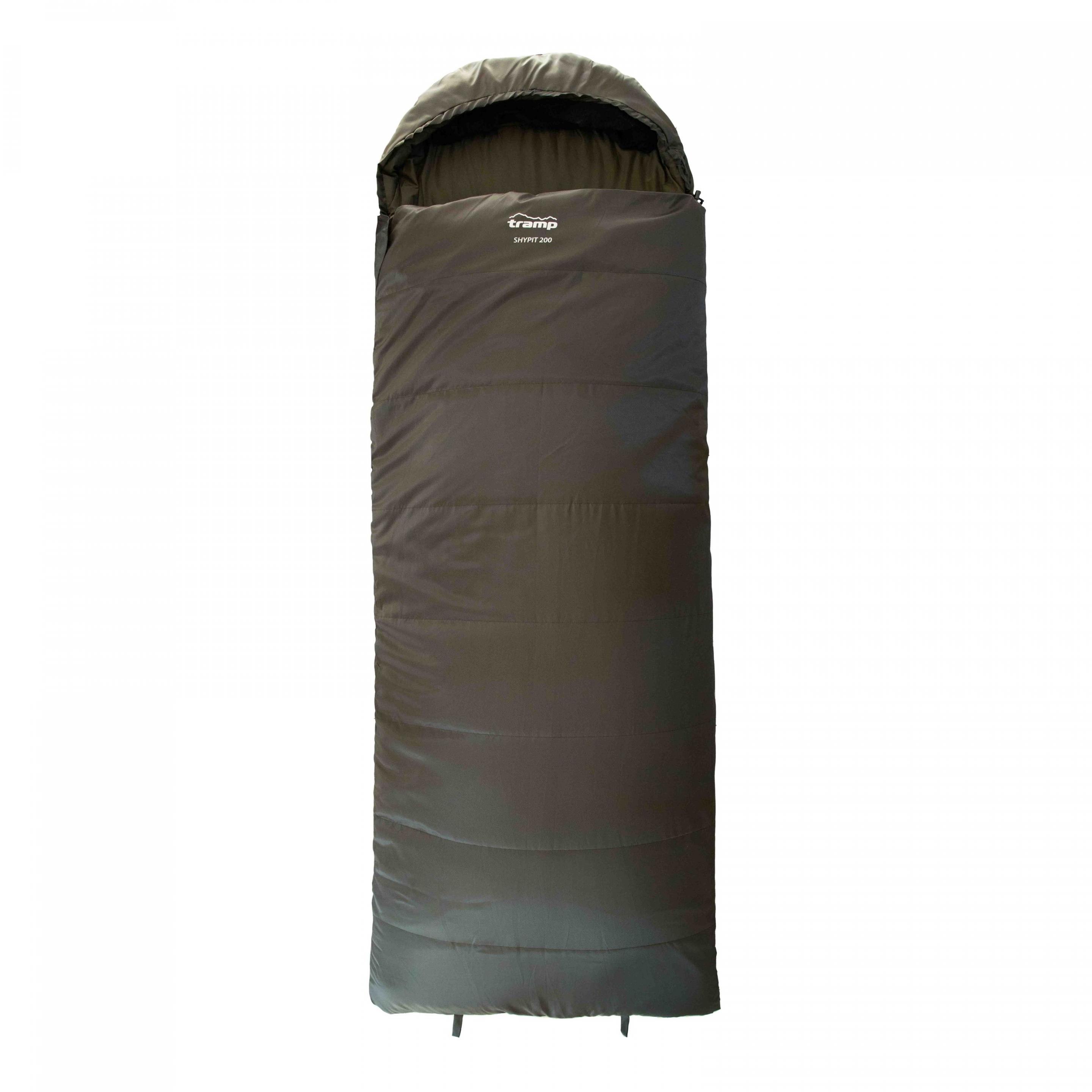 Спальный мешок Tramp Shypit 200XL одеяло с капюшом правый olive 220/100 UTRS-059L