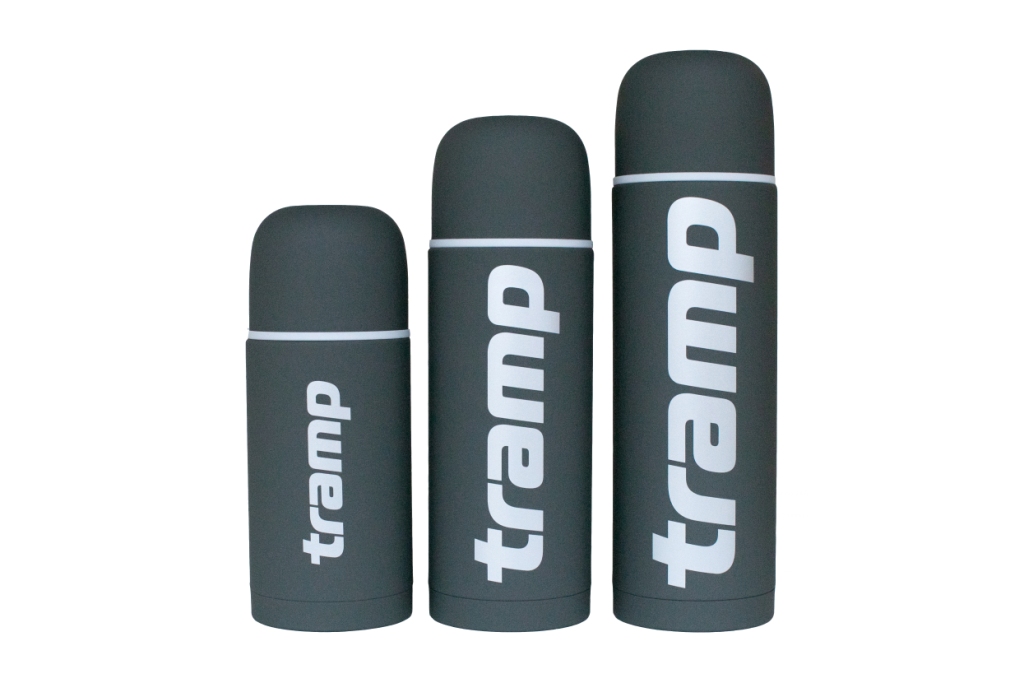 Термос TRAMP Soft Touch 1,2 л, Хакі — 2