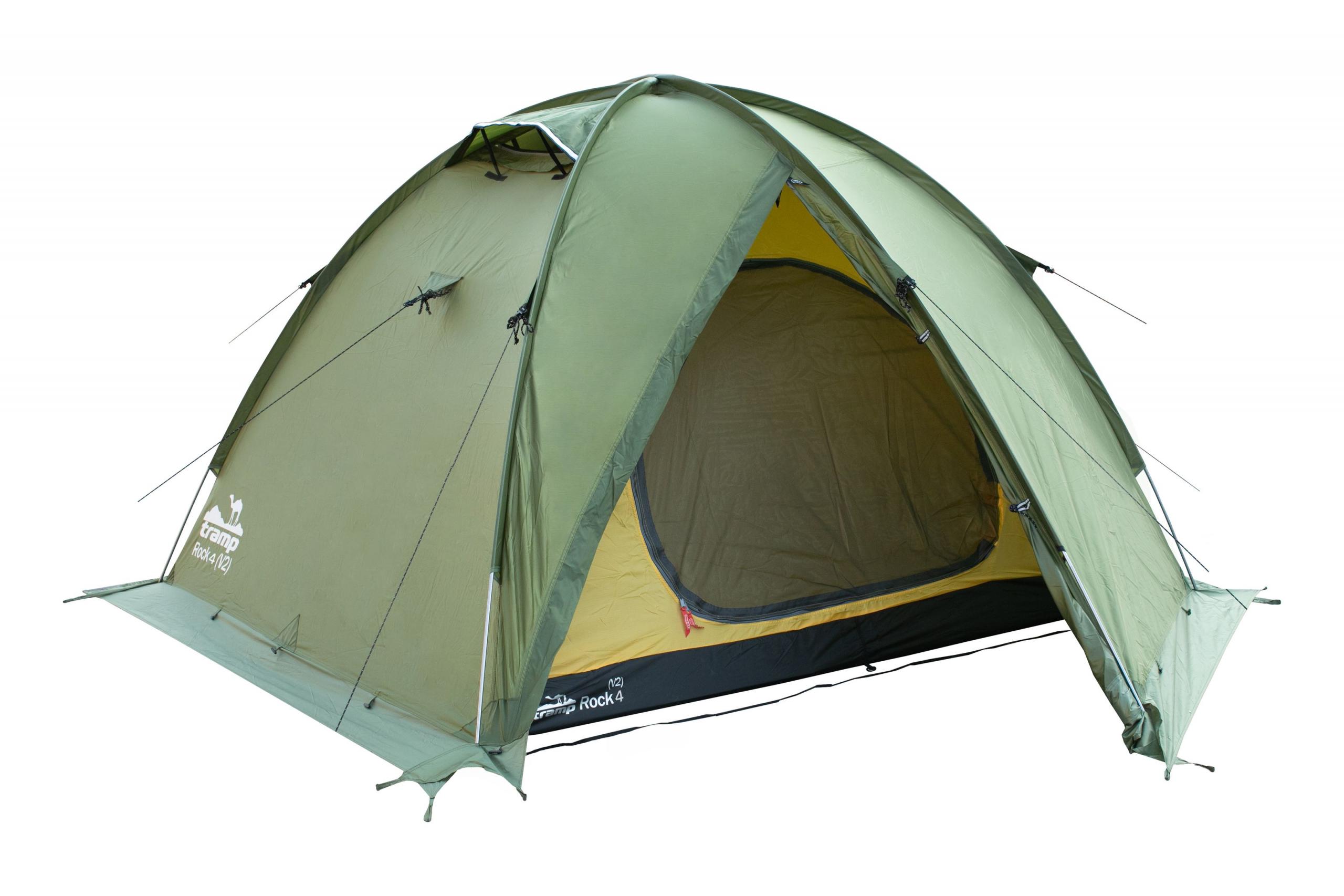 Намет Tramp Mountain 4 (v2) green UTRT-024 — 2
