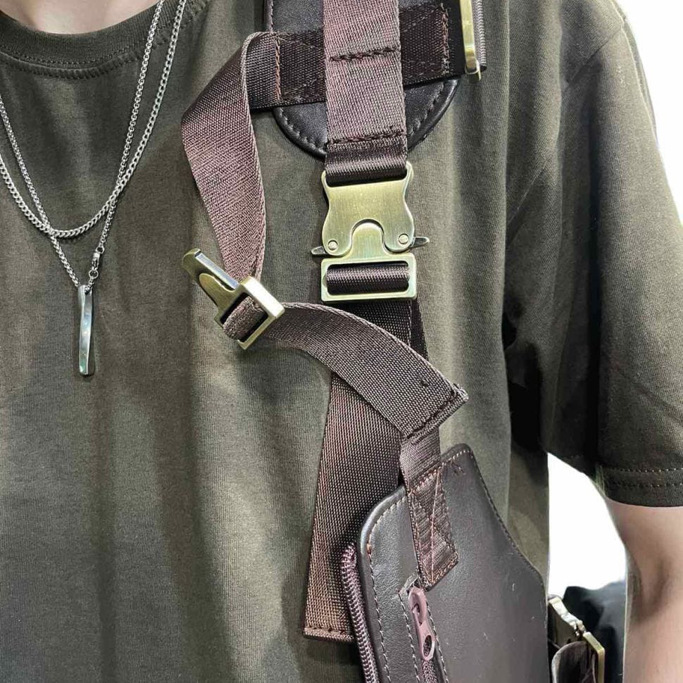 Портупея кожаная TARWA GC-XXXL-4lx жилет кожаный — 3