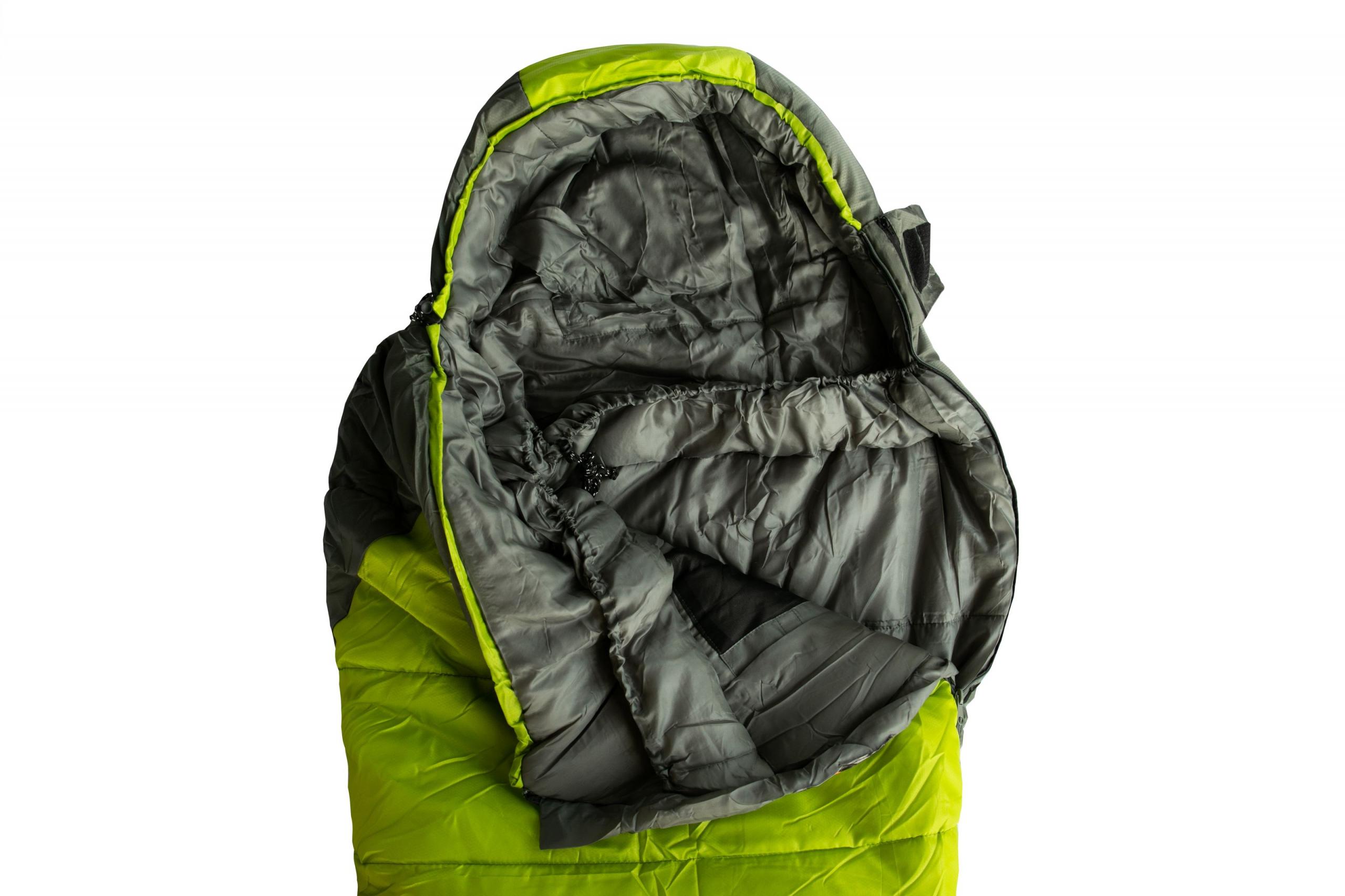 Спальный мешок Tramp Rover Compact кокон левый olive/grey 185/80-55 UTRS-052С — 2