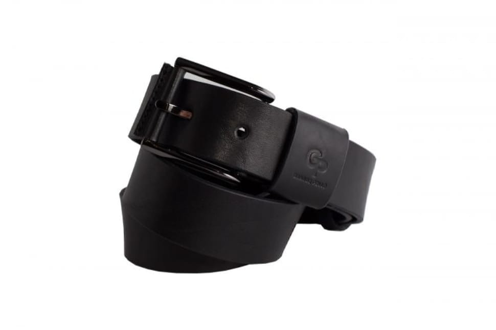 Кожаный ремень Calvin GP Grande Pelle черный 40 мм унисекс 430013701 — 3