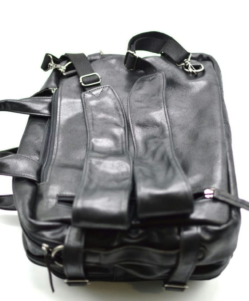 Мужская кожаная сумка-рюкзак GA-7014-3md TARWA — 4