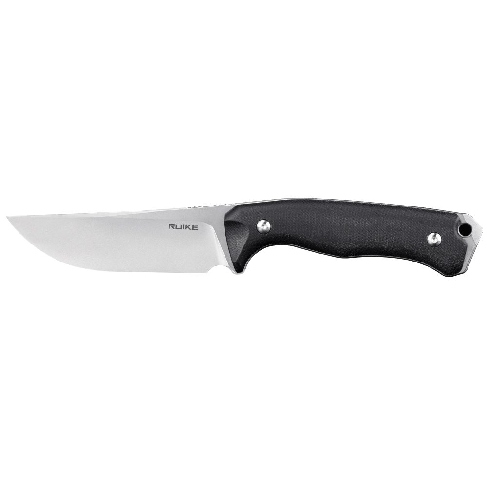 Ніж фіксований мисливський  Ruike F186-MB, (11.8 см) D2 / Micarta чорний — 2