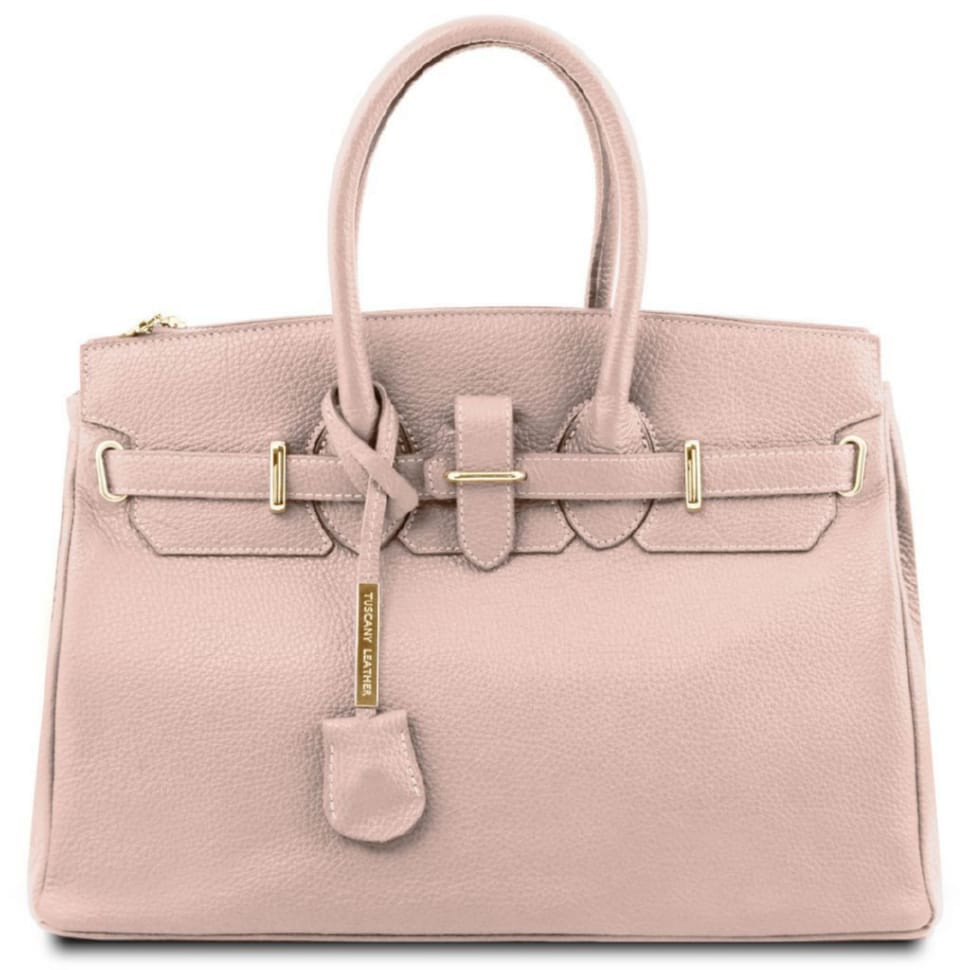 TL Bag Кожаная сумка женская Tuscany TL141529 (Nude) — фото 1