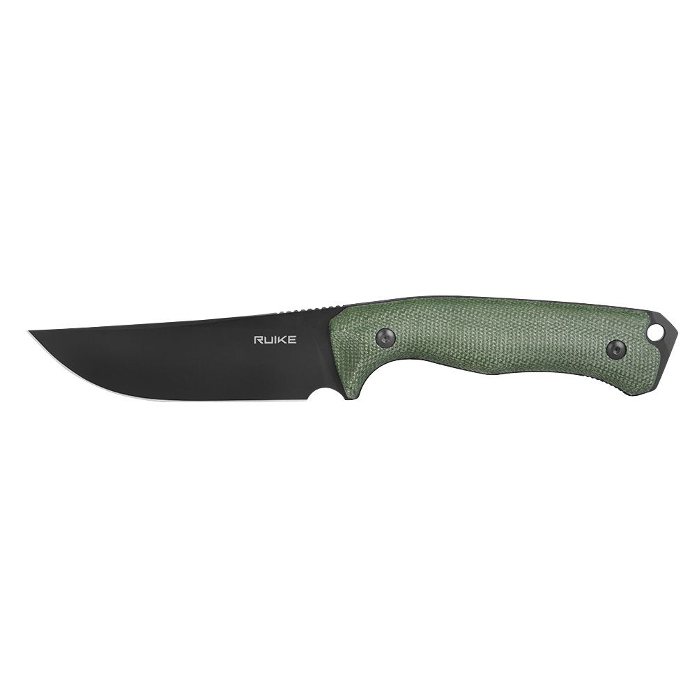 Ніж фіксований мисливський  Ruike F186-MG, (11.8 см) D2 / Micarta зелений — 2