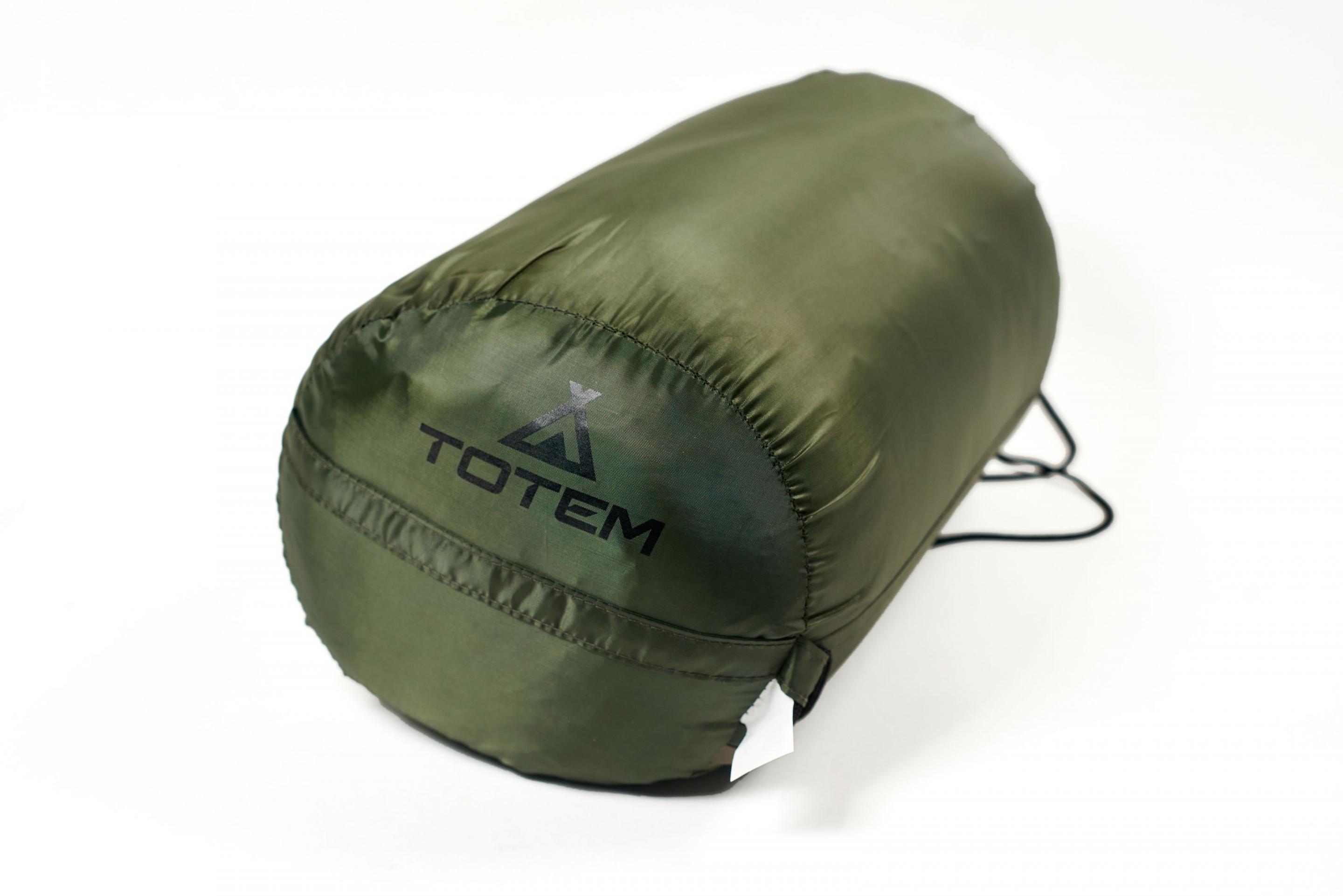 Спальний мішок Totem Hunter кокон лівий olive 220/80-55 UTTS-004 — 3