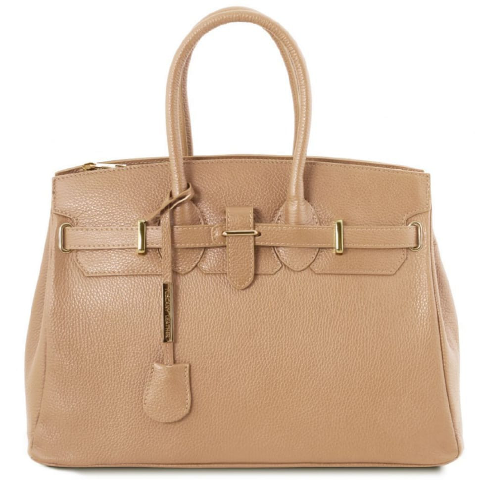 TL Bag Кожаная сумка женская Tuscany TL141529 (Champagne) — 2