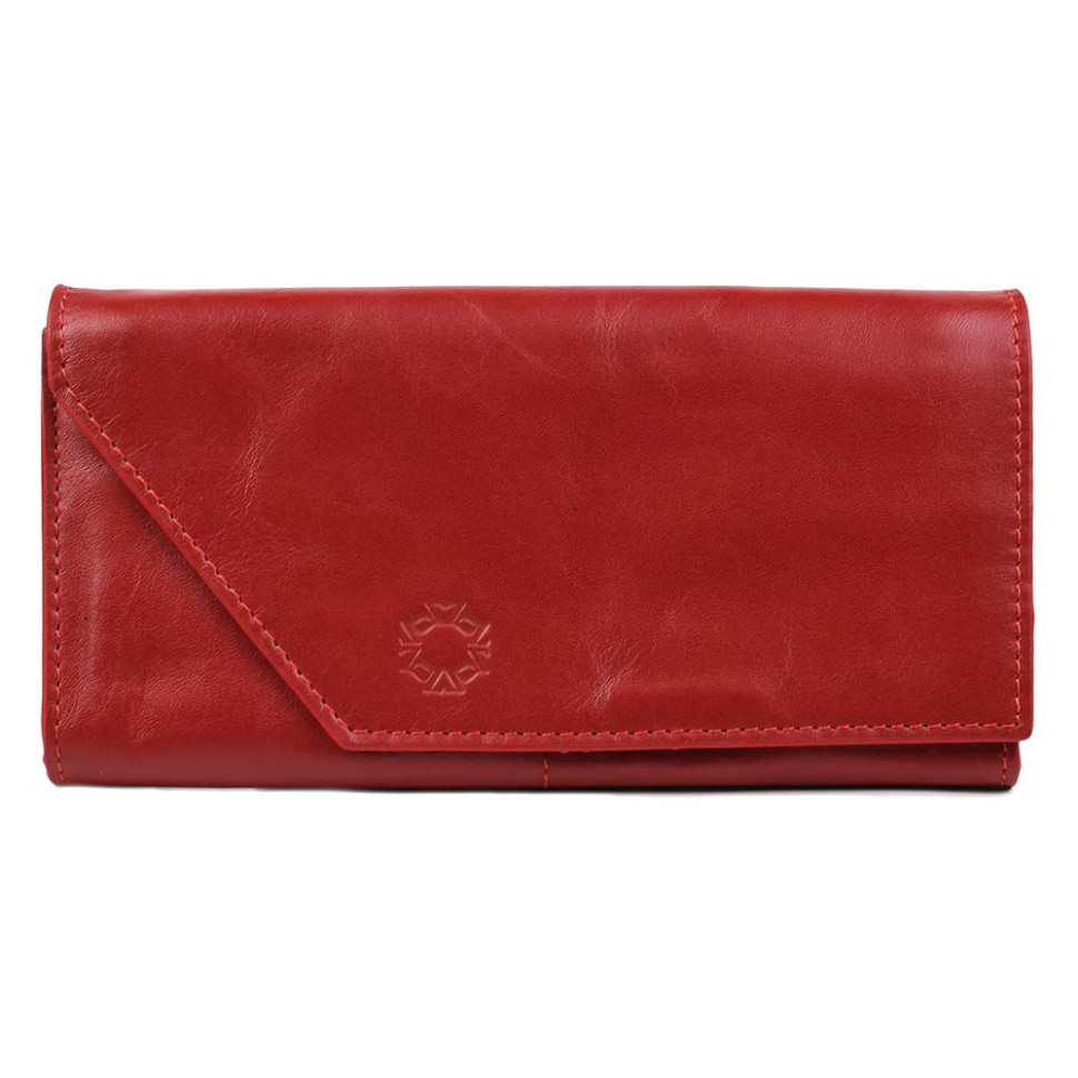 Женский кожаный кошелек Pazolini CP3660 красный