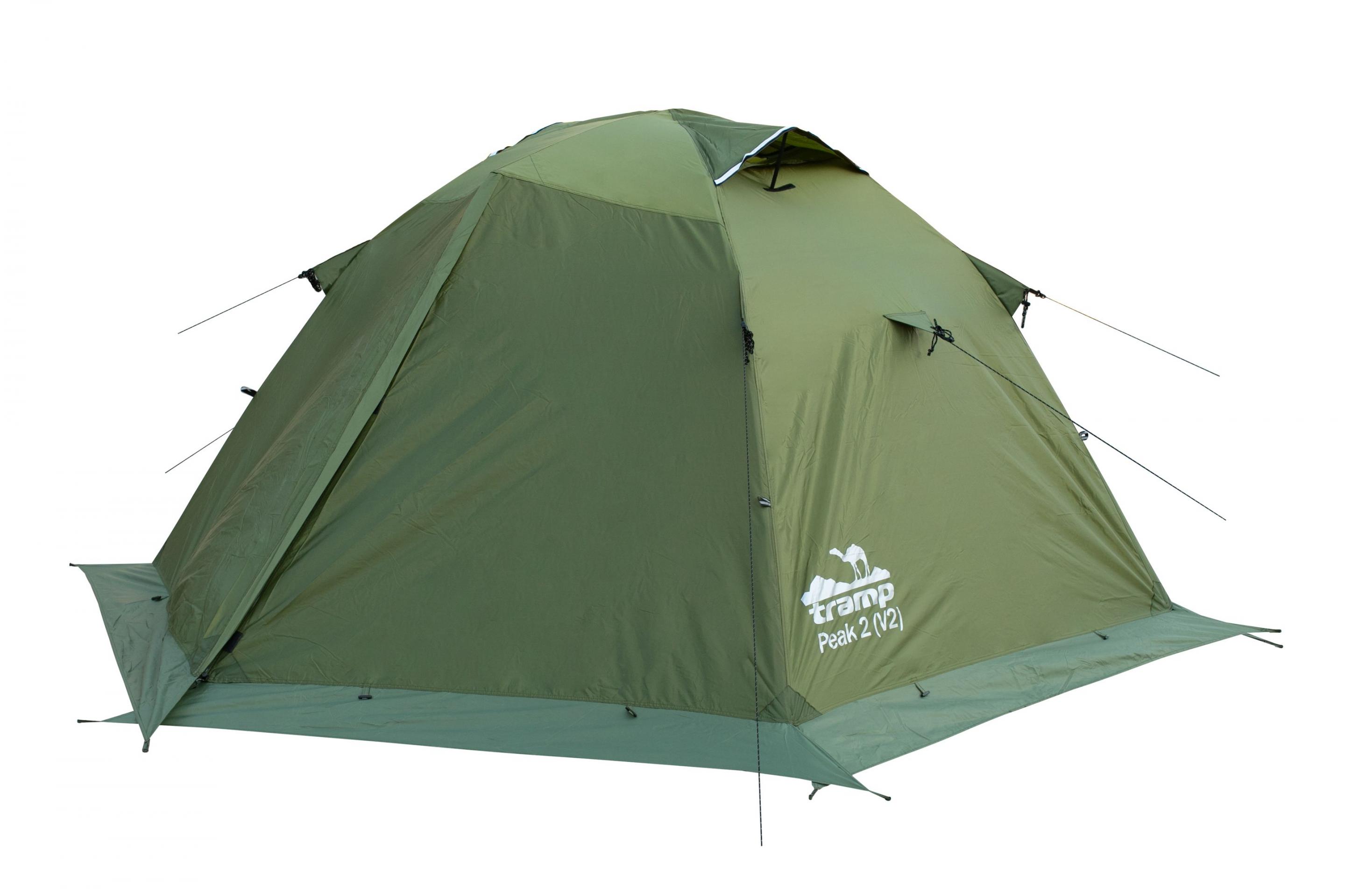 Намет Tramp Peak 2 (v2) green UTRT-025 — 2