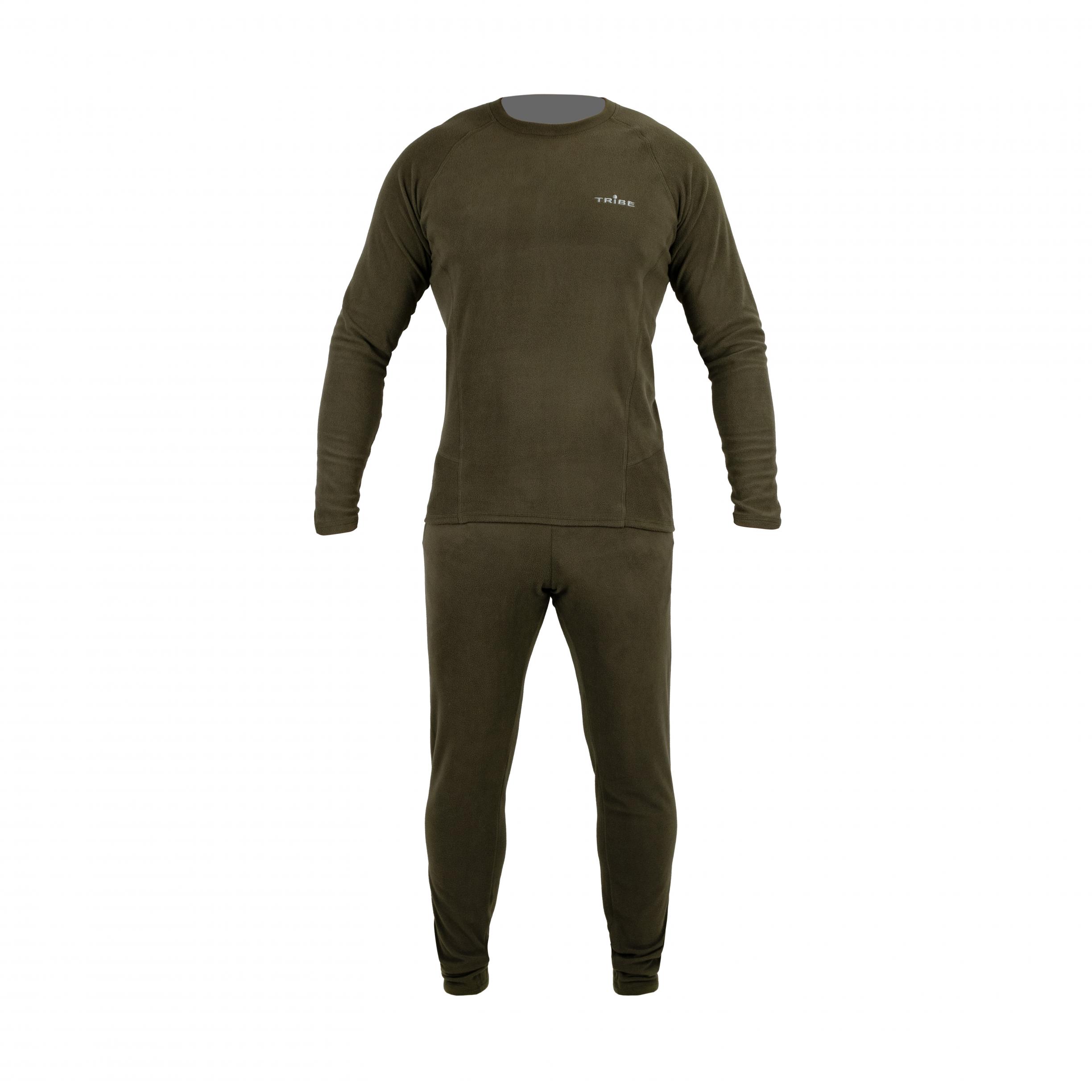 Термобілизна чоловіча Tribe Microfleece (футболка+штани) T-KA-0015-olive, T-KA-0015-olive-XL — фото 1