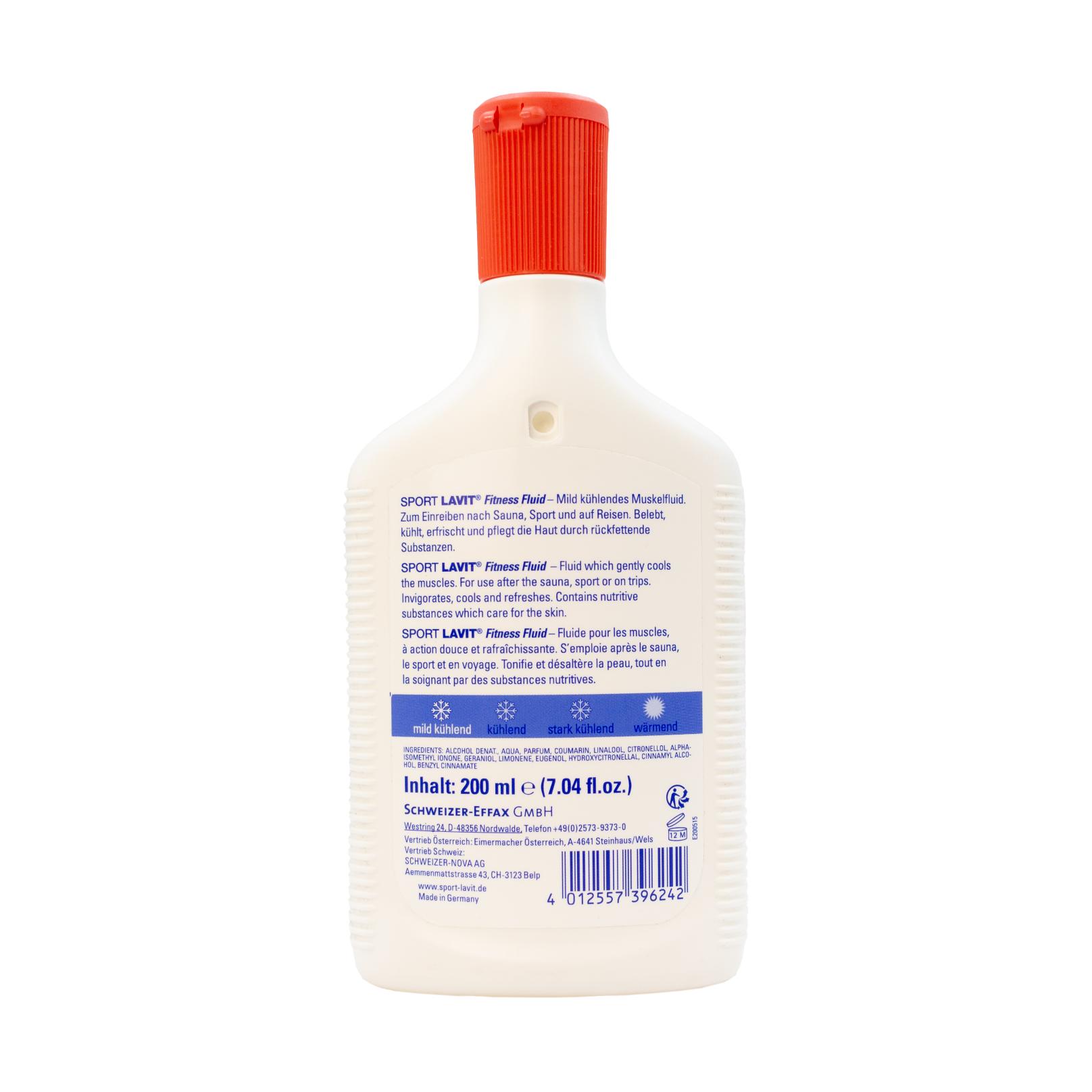 Средство для охлаждения мышц Sport Lavit Fitnesfluid 200 ml (39624200) — 2