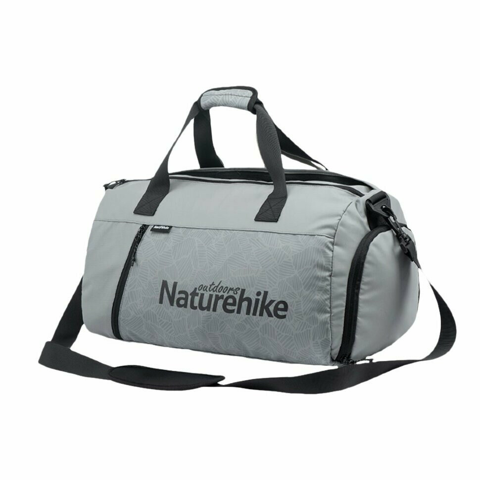 Сумка спортивна Naturehike NH19SN002, Розмір L, сірий — фото 1