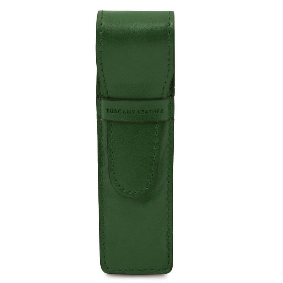 Эксклюзивный кожаный футляр для ручки Tuscany  TL142131 (Forest Green)