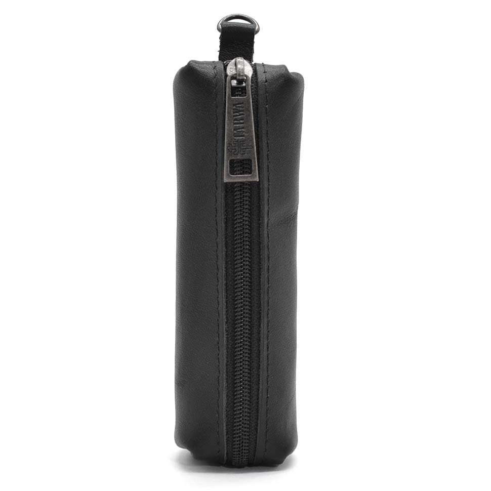 Кожаная ключница тубус TARWA Cylinder GA-Cylin-3md черная — 3