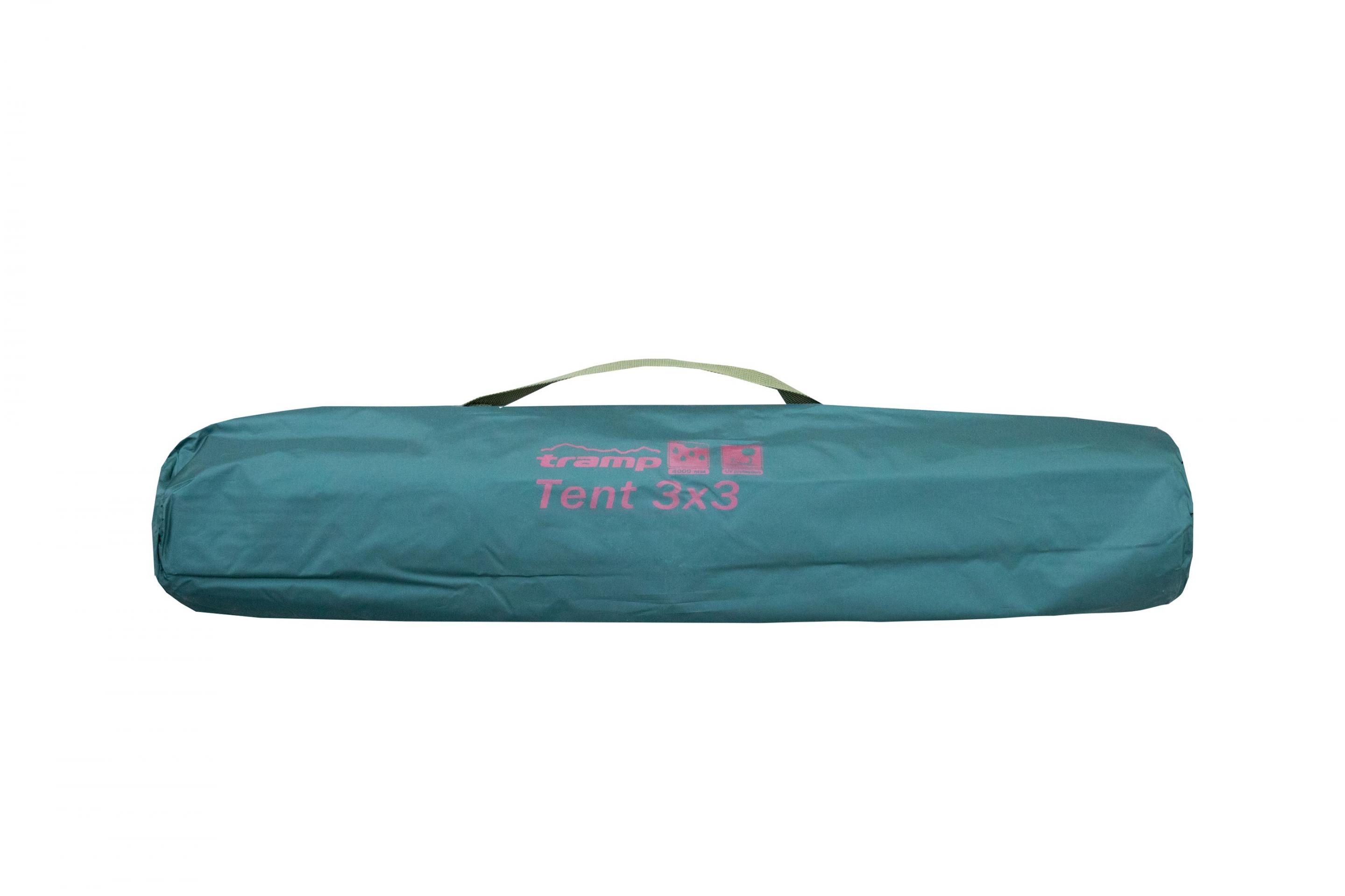 Тент зі стійками Tramp Tent 3 х 3 green UTRT-104 — 2