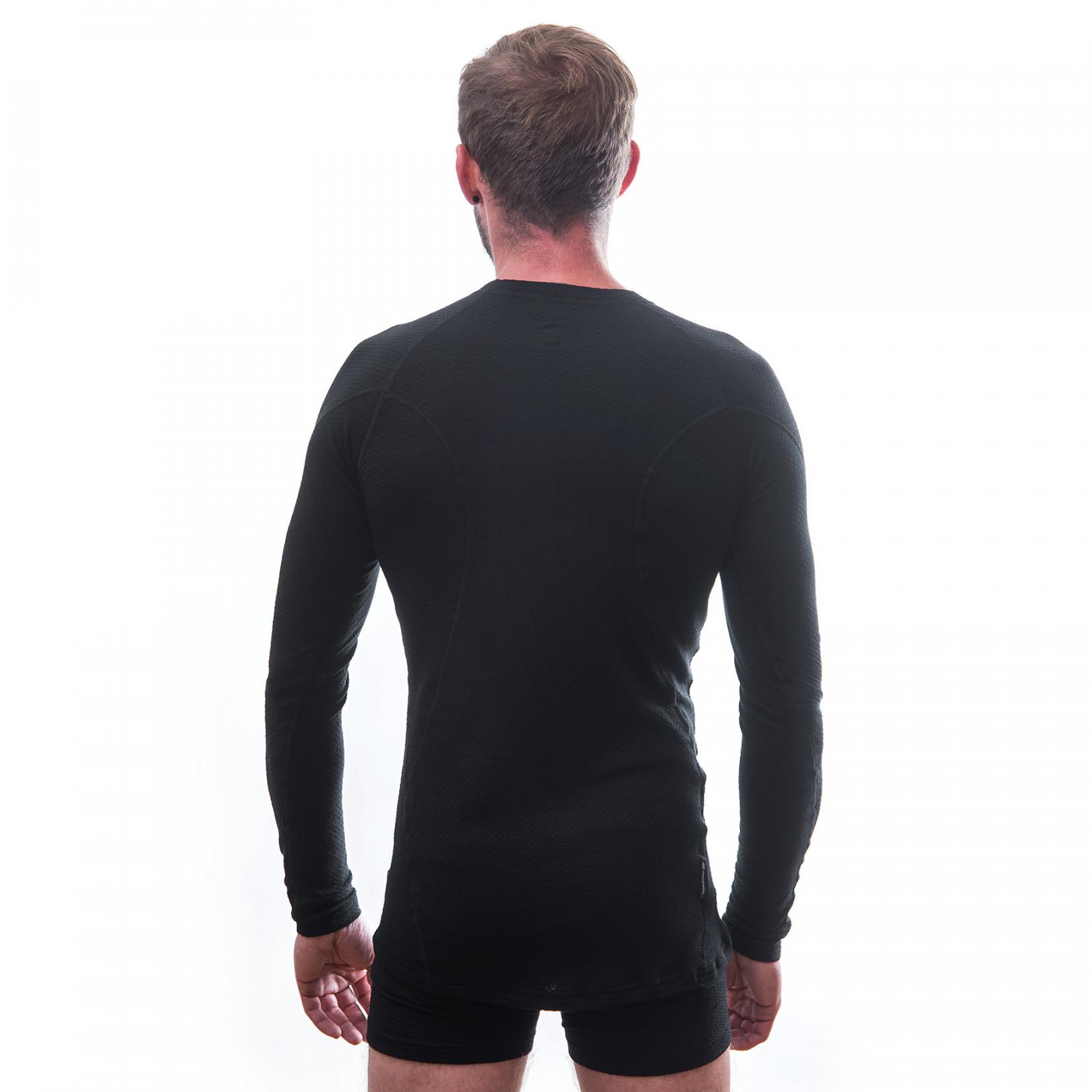 Термофутболка чоловіча Sensor Merino DF LS black 15100021, SM11M-black-XXXL — 4