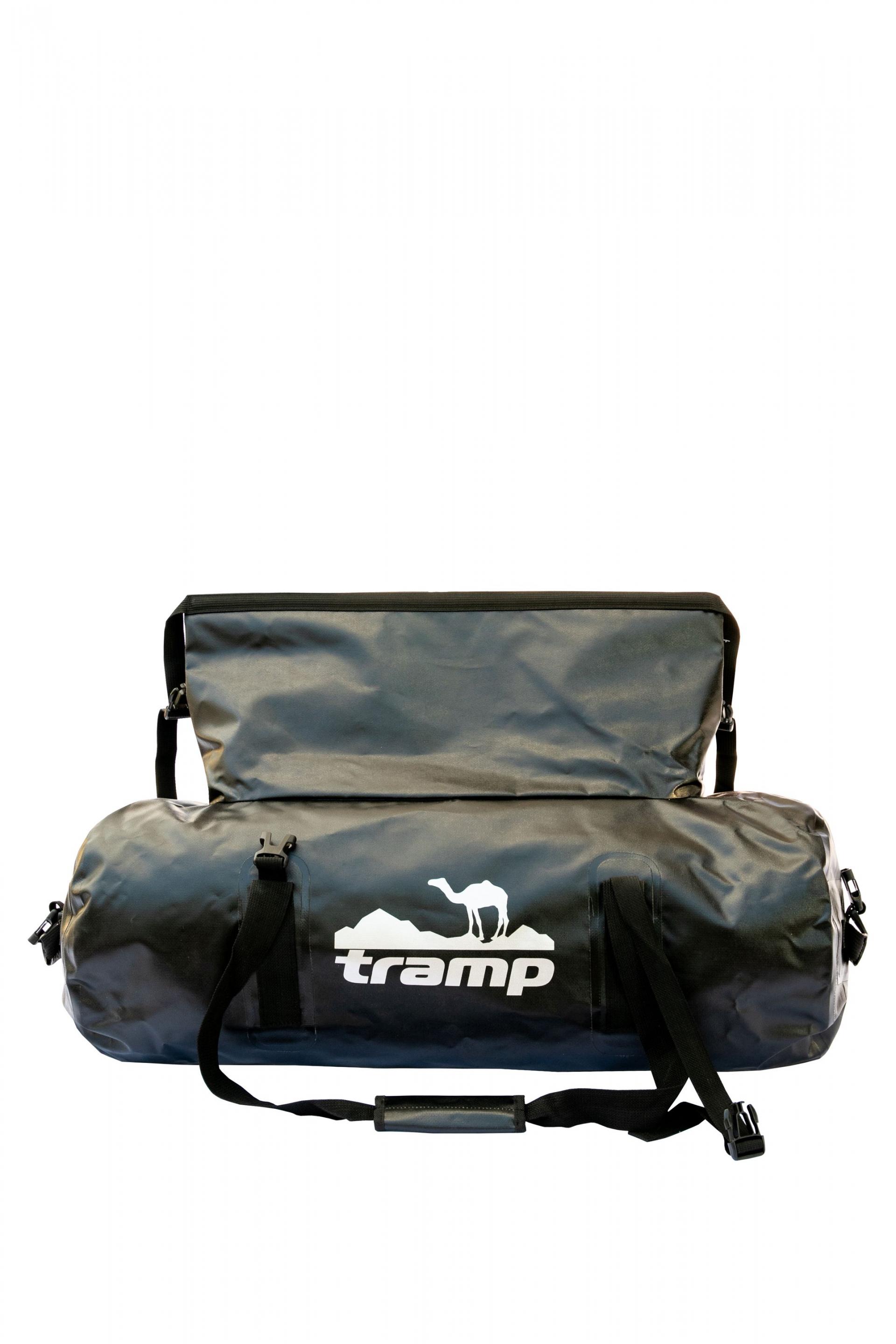 Гермосумка TRAMP PVC black 40л UTRA-204 — 2